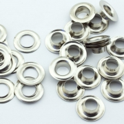 100 Stk. sen 8mm x 6mm silber