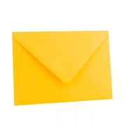 Umschlag gelb 114 x 162 mm (C6)
