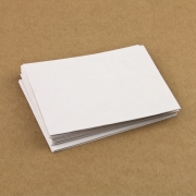 Mini Karten blanko Aquarell weiß 300g 9,65 x 6,65cm