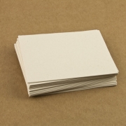 Mini Karten blanko Holzpappe 500g 9,65 x 6,65cm
