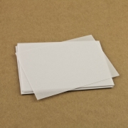 Mini Karten blanko transparent 200g 9,65 x 6,65cm