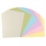 24 Blatt Papier selbstklebend DIN A4 Pastell
