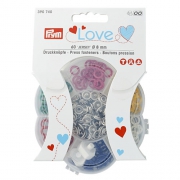 Prym Love Druckknpfe Jersey 8mm 6 Farben 390740