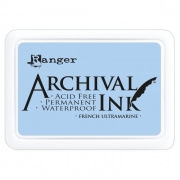 Stempelkissen Ranger Archival Ink French ultramarine