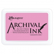 Stempelkissen Ranger Archival Ink Magenta hue