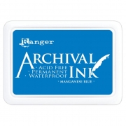 Stempelkissen Ranger Archival Ink Manganese blue