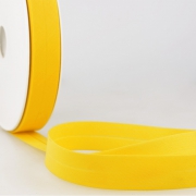 Schrägband gelb aus Baumwolle PES 20mm