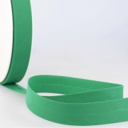 Schrägband grün aus Baumwolle PES 20mm