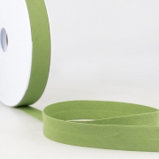 Schrägband grün aus Baumwolle PES 20mm