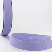 Schrägband violett aus Baumwolle PES 20mm
