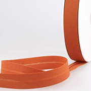 Schrgband orange aus Baumwolle PES 20mm
