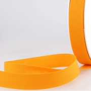 Schrägband orange aus Baumwolle PES 20mm