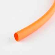 20cm Schrumpfschlauch Kordelende 9,5 auf 4,8mm orange