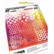 Carabelle Studio Art Printing Gummistempel 9 Square Textures
