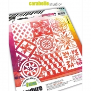 Carabelle Studio Art Printing Gummistempel Cement tiles