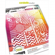 Carabelle Studio Art Printing Gummistempel Vitrail 2
