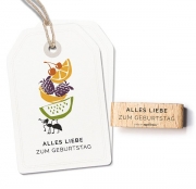 Stempel Alles Liebe zum Geburtstag