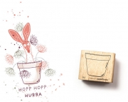 Stempel Blumentopf 4
