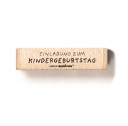 Stempel Einladung zum Kindergeburtstag
