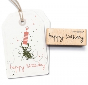 Stempel Happy Birthday 9