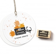 Stempel Holzkiste