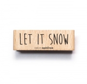 Stempel Let it snow