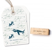 Stempel Oh happy day