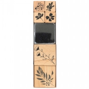 Rico Design - Paper Poetry Holzstempel Set Fall