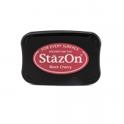 Stempelkissen StazOn 8 x 5 cm black cherry