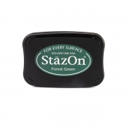 Stempelkissen StazOn 8 x 5 cm forest green