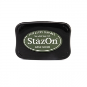 Stempelkissen StazOn 8 x 5 cm olive green