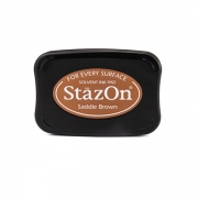 Stempelkissen StazOn 8 x 5 cm saddle brown