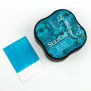 StazOn midi 6 x 6 cm Blue hawaii