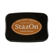 Stempelkissen StazOn 8 x 5 cm saddle brown