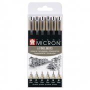 Sakura Pigma Micron Set 6 Fineliner