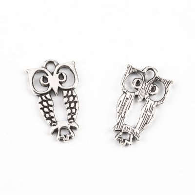 Anhänger Eule 12 x 21 mm