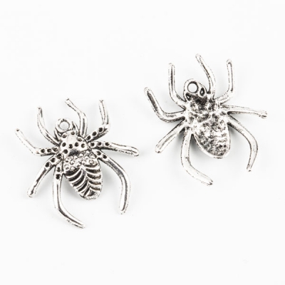 Anhänger Spinne 25 x 28 mm