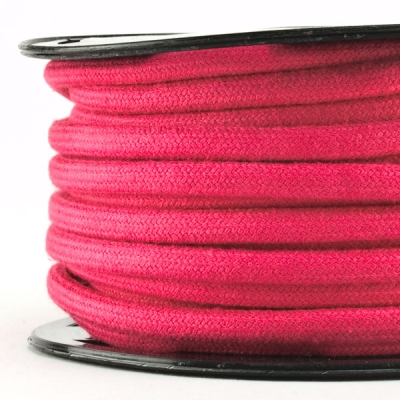 Baumwollkordel 4mm pink