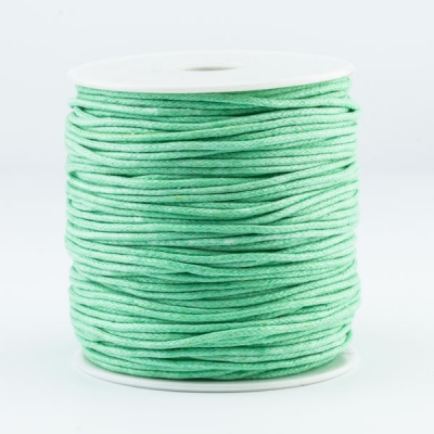Baumwollkordel gewachst 1,5mm mint