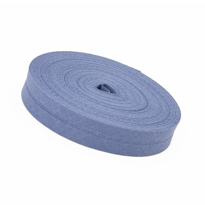 Schrägband jeansblau aus Baumwolle 20mm