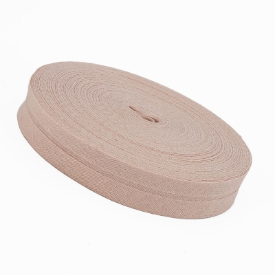 Schrägband zartrosa aus Baumwolle 20mm