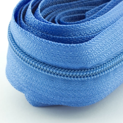 Endlosreißverschluss taubenblau 3mm