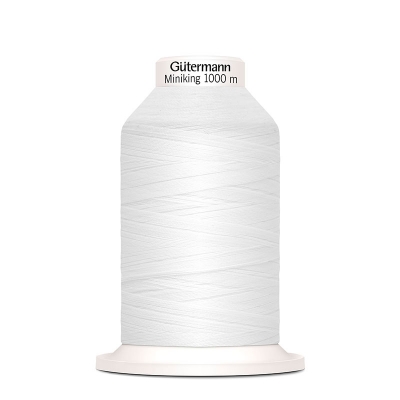 Gtermann Miniking 120 1.000m wei Farbe 800