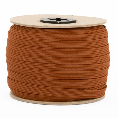 Gummiband Flachgummi 7,5mm bernsteinbraun