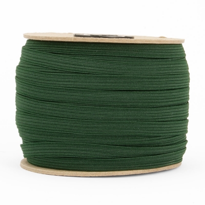 Gummiband Flachgummi 7,5mm dunkelgrün