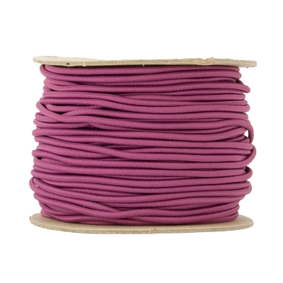 Gummikordel 3mm amarant