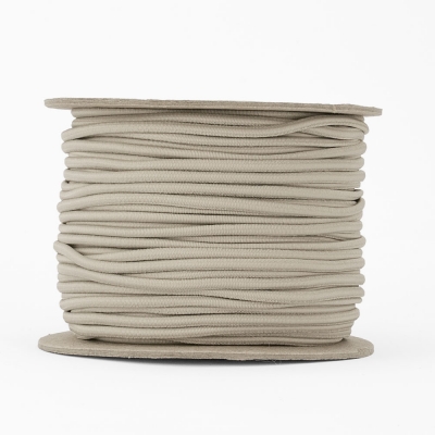 Gummikordel 3mm beige