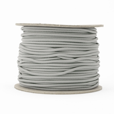 Gummikordel 3mm hellgrau