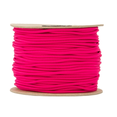 Gummikordel 3mm pink