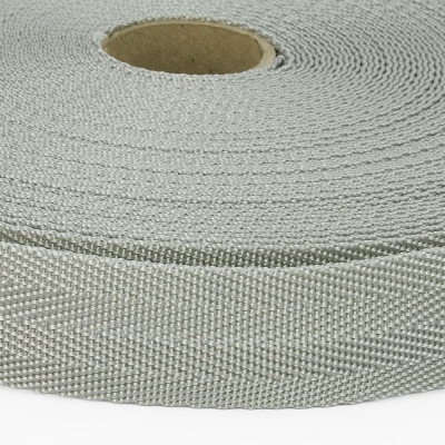 Gurtband Polypropylen 25mm silbergrau
